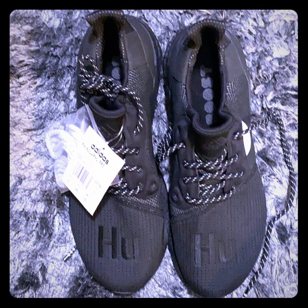 Adidas Pharrell William black solar Hu Glide